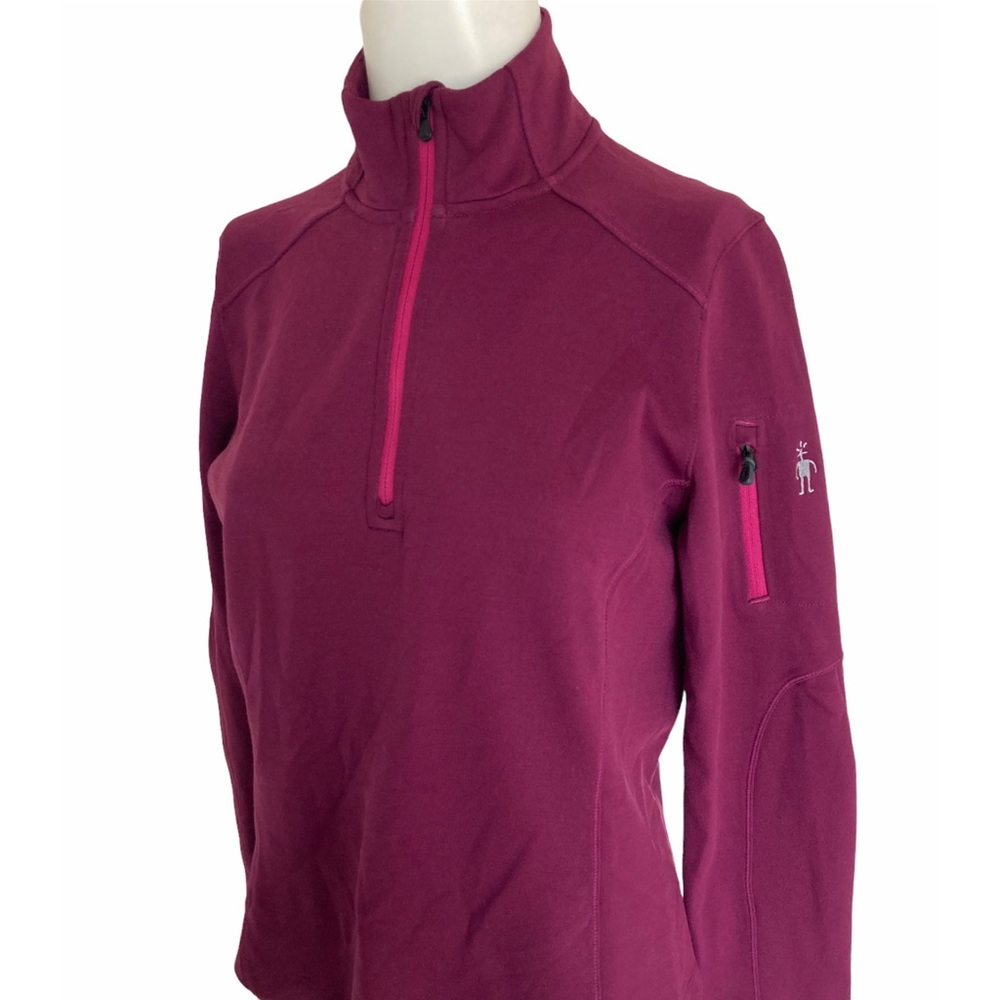 Smartwool PHD 1/2 Zip Washable Merino Pullover Sweater M-L Women’s